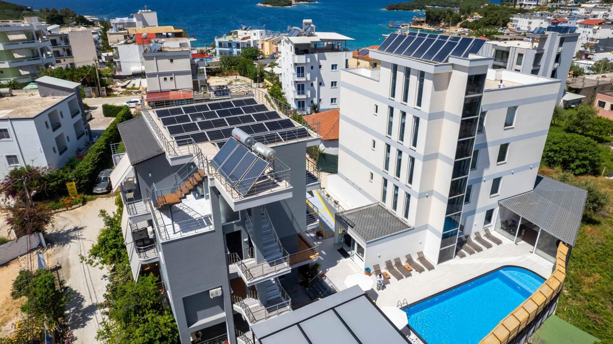 Apartments Mario Ksamil Bagian luar foto